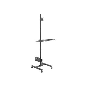 Equip yhden tietokonemonitorin 17–32" mobiilityöasema