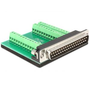 Riviliitin adapteri D-Sub 37-nastainen uros
