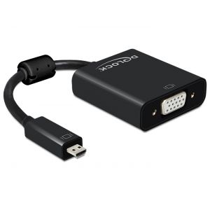 Delock Micro HDMI -> VGA+Audio adapteri