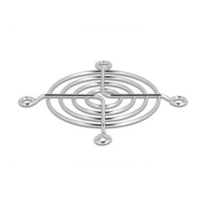 Delock Tuuletinritilä 60 x 60 mm hopea