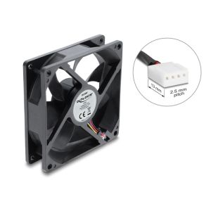 Delock Axial tuuletin 48 V 4-pin PWM, 92 x 92 x 25 mm