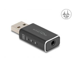 Delock USB Gaming DAC 24 Bit / 96 kHz High Res Audio