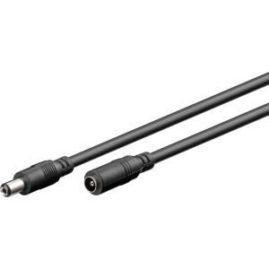 5.5 x 2.1 mm DC Jatkokaapeli 3m
