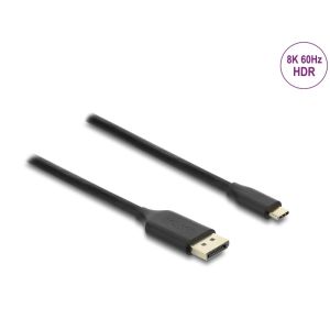 Delock USB Type-C - Displayport 2m 8K 60Hz kaapeli