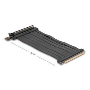 Delock Riser Card PCI Express 5.0 x16 uros - naaras kulma 20 cm