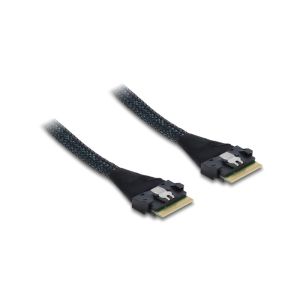 Delock PCIe 4.0 Slim SAS SFF-8654 8i uros-uros 0,5 m kaapeli