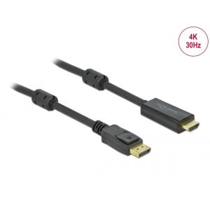 Delock DisplayPort 1.2 - HDMI 7m 4K 30 Hz passiivikaapeli