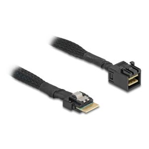 Delock Mini SAS HD SFF-8643 - Slim SAS SFF-8654 4i 60 cm kaapeli