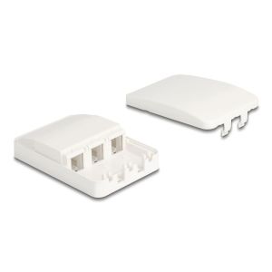 Delock Keystone Pinta-asennus laatikko 3 Portti suljettu