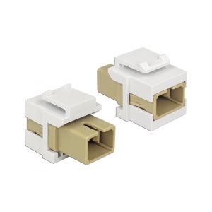 Delock Keystone module SC Simplex female > SC Simplex female