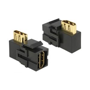 Delock Keystone Module HDMI female > HDMI female 90° angled black