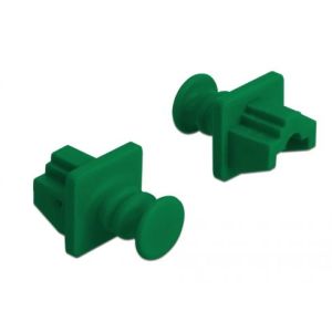 Delock RJ45 pölysuoja vihreä 10kpl