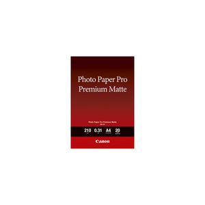 CANON Photo Paper Premium Matta A4 210g, 20 ark.