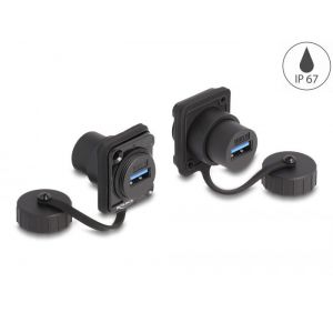 D-Type moduuli USB 3.2 Gen 1 Type-A naaras USB 3.2 Gen 1 Type-A naaras