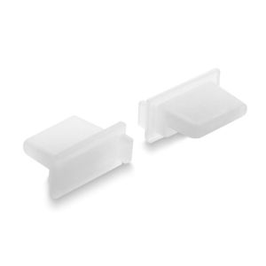 Delock USB-A pölysuoja silikonia läpinäkyvä 10kpl