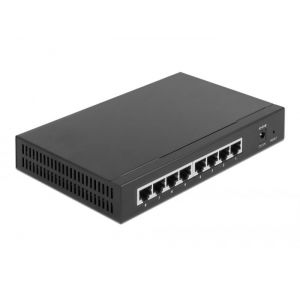 Delock 2.5 Gigabit Ethernet Switch 8 porttia