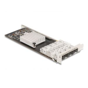 Delock PCI Express x4 -kortti 4 x SFP-paikkaan Gigabit LAN i350