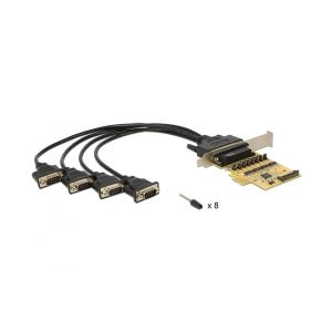 Delock PCI Express Card > 4 x Serial with voltage supply