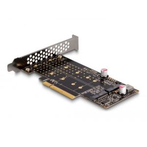 PCI Express x8 kortti  2 x sisäinen NVMe M.2 Key M - Bifurcation