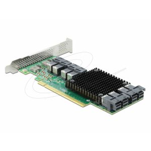 PCI Express x16 -kortti 8 x sisäiseen SFF-8643 NVMe -paikkaan - matalaprofiilinen