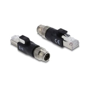 Delock M12 adapteri X-coded 8 pin uros - RJ45 uros