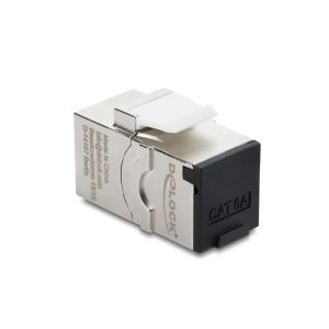 Delock Keystone moduli RJ45 naaras-naaras Cat.6A pölysuojalla
