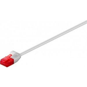 Ethernetkaapeli slim 3.6mm Cat6 U/UTP harmaa 0,15m