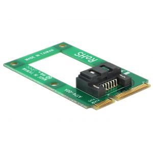 Delock mSATA full size > 1 x SATA 7 pin