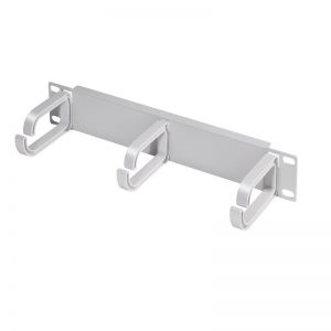 10" kaapelinhallintapaneeli 1U, harmaa