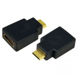 Logilink HDMI Adapter, HDMI F - HDMI Mini M