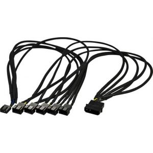 AKASA jakokaapeli 1 > 5 4-pin tuulettimille