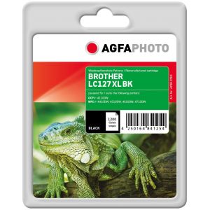 AgfaPhoto BROTHER LC127XLBK mustepatruuna musta