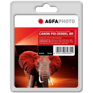 AGFAPHOTO CANON PGI-2500XL, 9254B001 musta mustekasetti