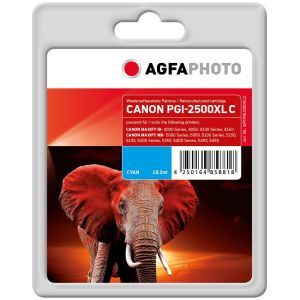AGFAPHOTO CANON PGI-2500XL C, 9265B001 cyan mustekasetti