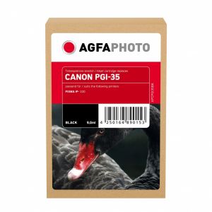 Agfaphoto Canon PGI-35BK yhteensopiva mustepatruuna musta