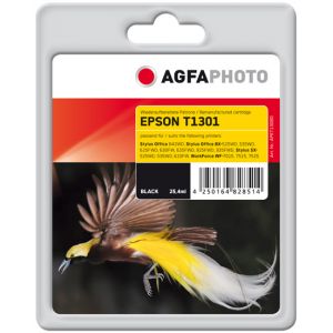 AGFAPHOTO EPSON T1301 yht.sopiva mustekasetti, musta
