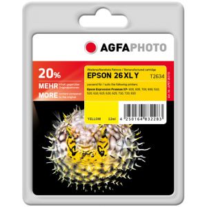 Agfaphoto Epson 26XL, T2634, C13T26344010, keltainen