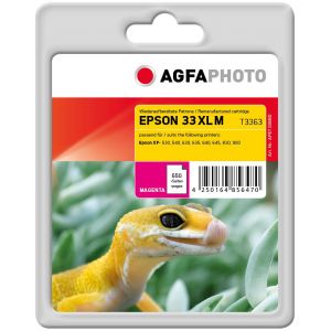 AgfaPhoto Epson 33XL, T3363, C13T33634012 magenta mustekasetti