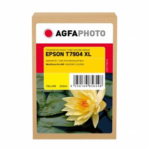 AgfaPhoto Epson 79XL, T7904, C13T79044010 keltainen mustekasetti