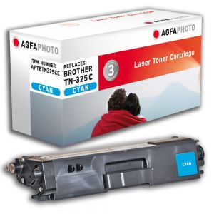 AGFAPHOTO BROTHER TN-325C CYAN LASERKASETTI