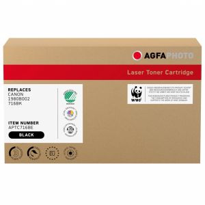 YHTEENSOPIVA AGFAPHOTO CANON 1980B002; 716BK MUSTA LASERKASETTI