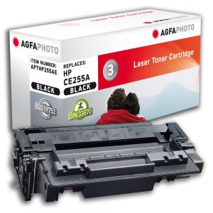 AGFAPHOTO HP CE255A MUSTA LASERKASETTI