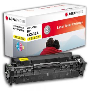 AGFAPHOTO HP CC532A (304A) KELTAINEN LASERKASETTI