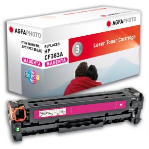 AGFAPHOTO HP CF383X (312X) laserväri magenta