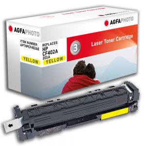 AGFAPHOTO HP CF402A (201A) keltainen laserkasetti