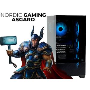 Nordic Gaming Asgard Thor V8 AMD CPU Ryzen 7 7800X3D - 32GB DDR5 - RTX 5070 12GB - 1TB M.2 SSD - 750W PSU