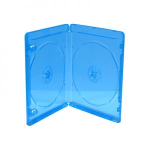 BD-kotelo 2:lle Blu Ray levylle, 11mm, sininen, 50 kpl