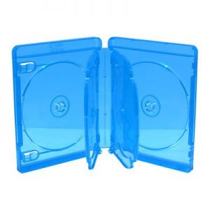 BD-kotelo 6:lle Blu Ray levylle, 22mm, sininen, 30 kpl