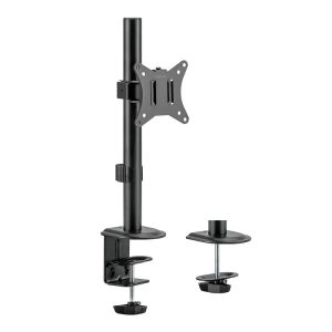 Näytön teline, 17–32", enint. 9 kg, kallistus, kääntö ja kierto, varren pituus: 65 mm