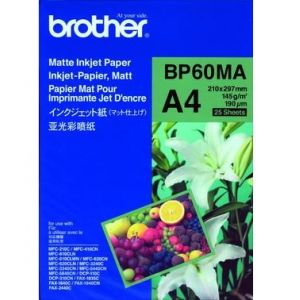 BROTHER BP60MA mustesuihkupaperi A4 25 kpl 145 g/m²